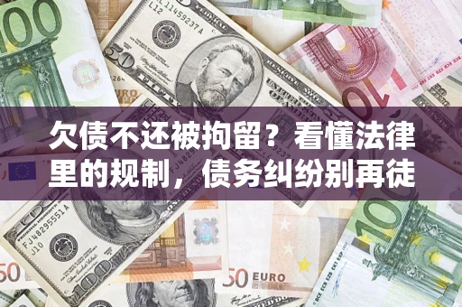 武汉欠债不还被拘留？看懂法律里的规制，债务纠纷别再徒劳奔波