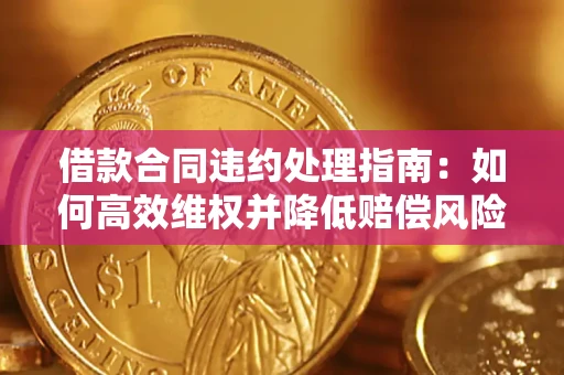 武汉借款合同违约处理指南：如何高效维权并降低赔偿风险？