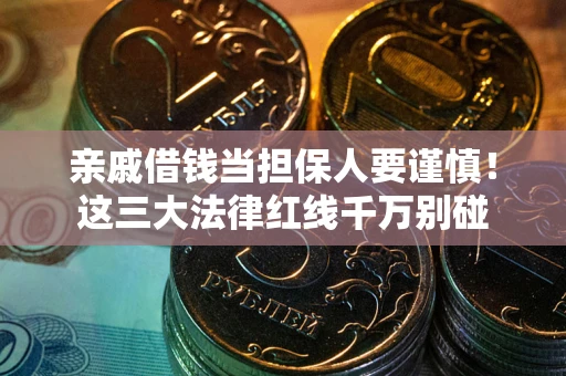 武汉亲戚借钱当担保人要谨慎！这三大法律红线千万别碰