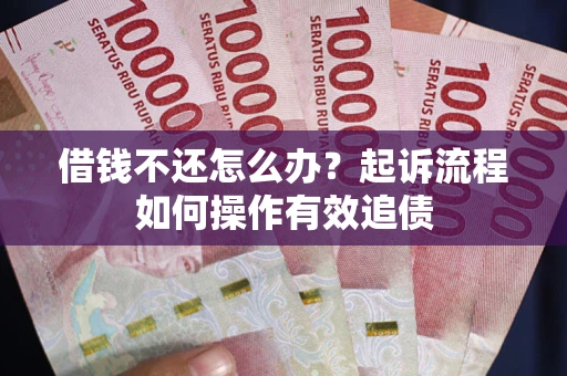 武汉借钱不还怎么办？起诉流程如何操作有效追债