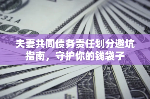 武汉夫妻共同债务责任划分避坑指南，守护你的钱袋子