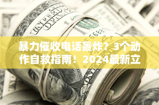 武汉暴力催收电话轰炸？3个动作自救指南！2024最新立案标准全解析